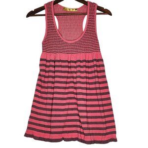 Weatherproof Extra Long Racerback‎ Striped Tank XXL